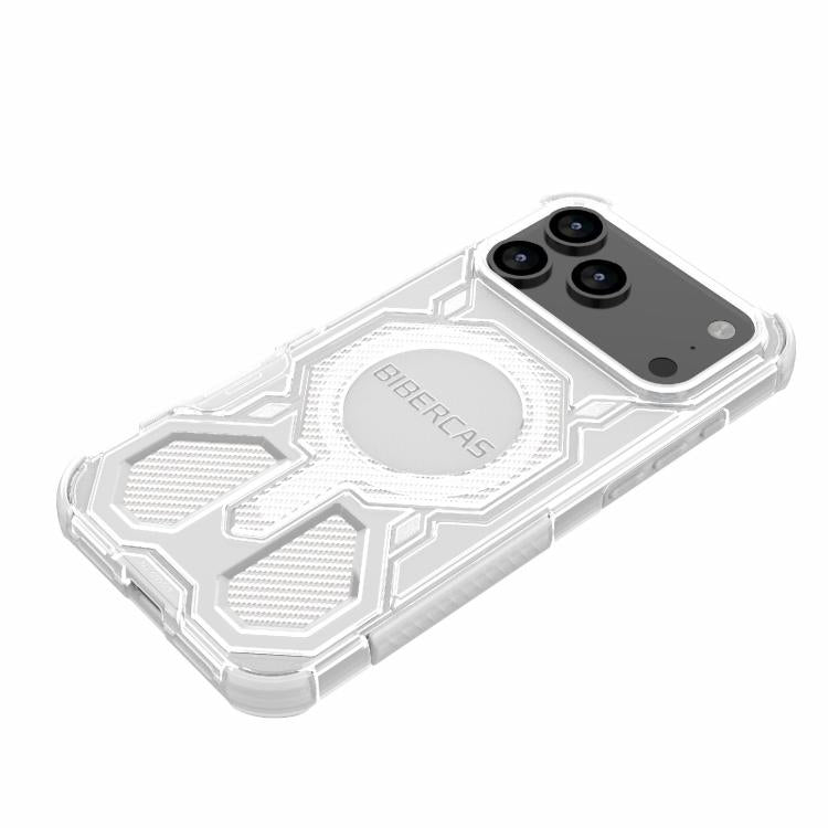 For iPhone 17 Pro Max BIBERCAS Transparent Color Series MagSafe Air Bag Shockproof Phone Case