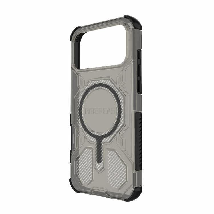 For iPhone 17 Pro Max BIBERCAS Transparent Color Series MagSafe Air Bag Shockproof Phone Case