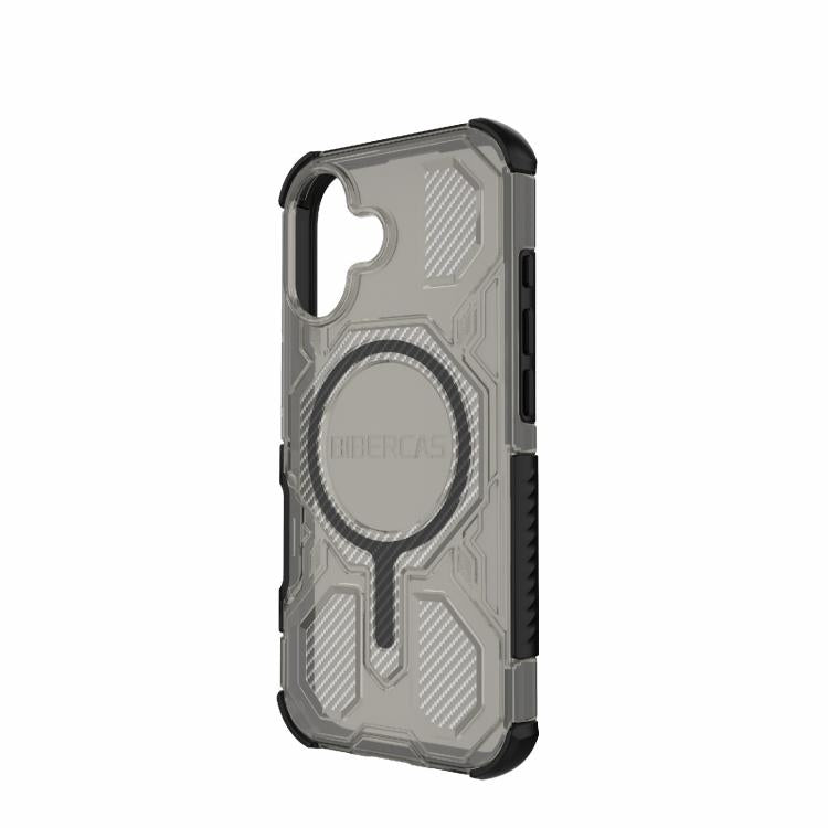 For iPhone 17 BIBERCAS Transparent Color Series MagSafe Air Bag Shockproof Phone Case
