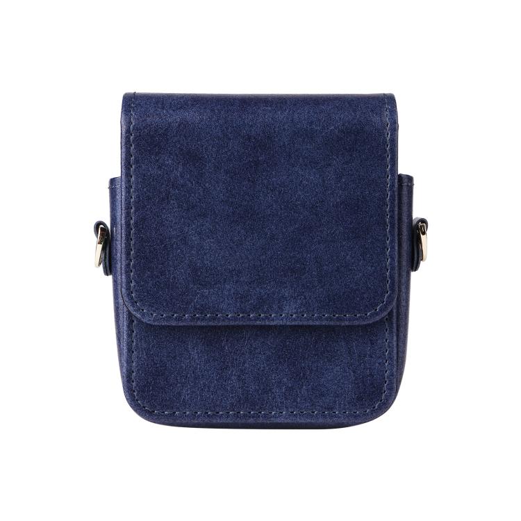 For Motorola Razr 60 / 50 / 40 Ultra Mini Long Shoulder Chain Crossbody Folding Magnetic Leather Phone Bag