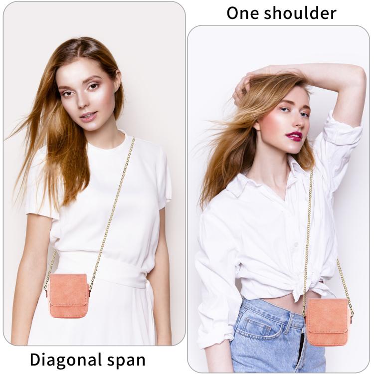 For Motorola Razr 60 / 50 / 40 Ultra Mini Long Shoulder Chain Crossbody Folding Magnetic Leather Phone Bag