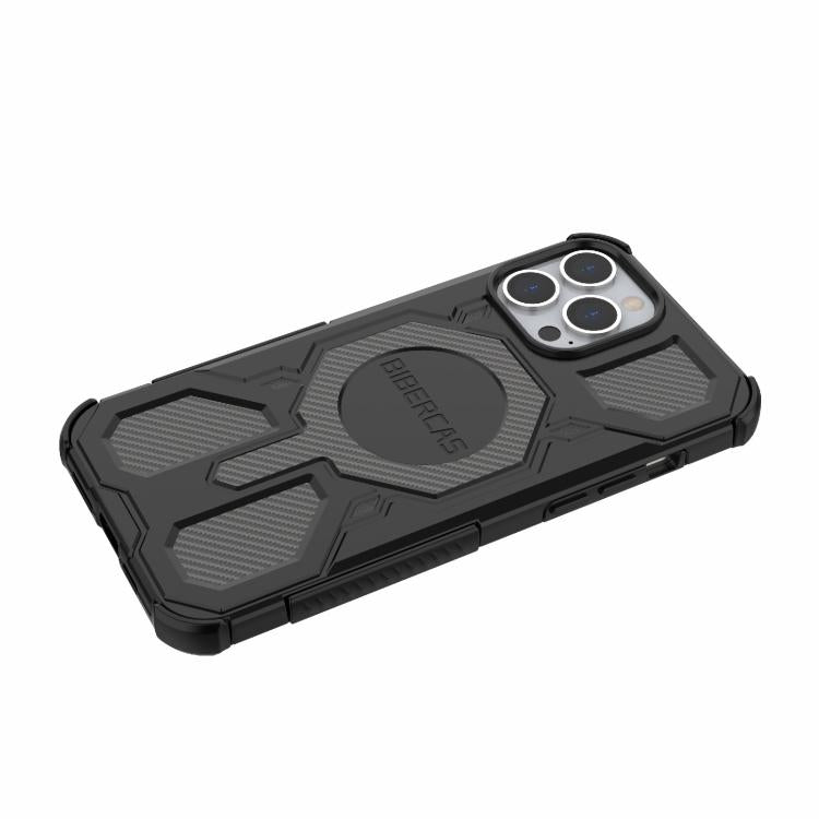 For iPhone 13 Pro Max BIBERCAS Real Color Series MagSafe Shockproof Phone Case