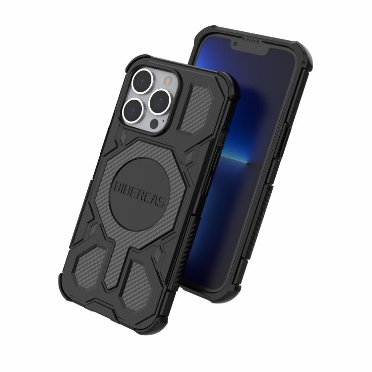 For iPhone 13 Pro BIBERCAS Real Color Series MagSafe Shockproof Phone Case