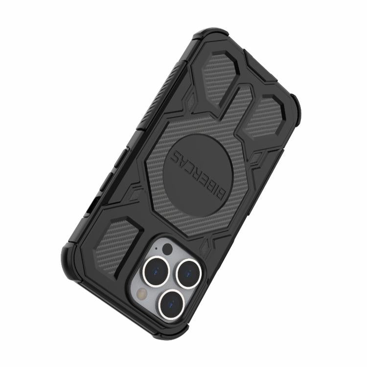 For iPhone 13 Pro BIBERCAS Real Color Series MagSafe Shockproof Phone Case