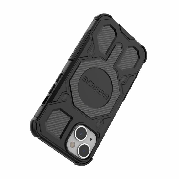 For iPhone 13 / 14 BIBERCAS Real Color Series MagSafe Shockproof Phone Case