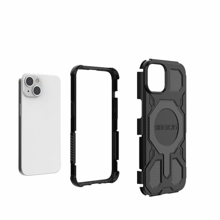 For iPhone 13 / 14 BIBERCAS Real Color Series MagSafe Shockproof Phone Case