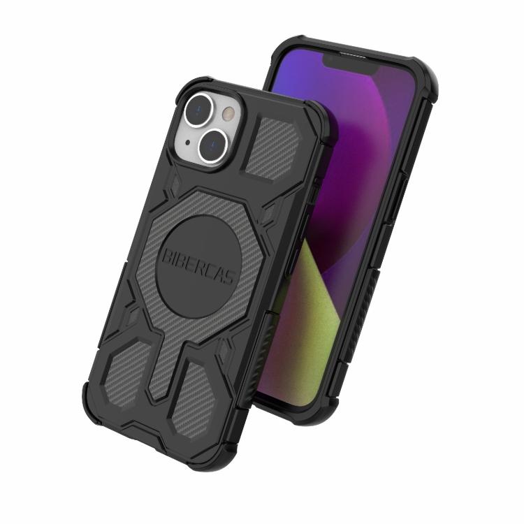 For iPhone 13 / 14 BIBERCAS Real Color Series MagSafe Shockproof Phone Case