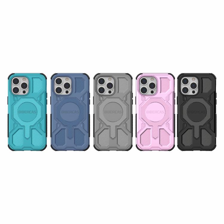 For iPhone 14 Pro Max BIBERCAS Real Color Series MagSafe Shockproof Phone Case