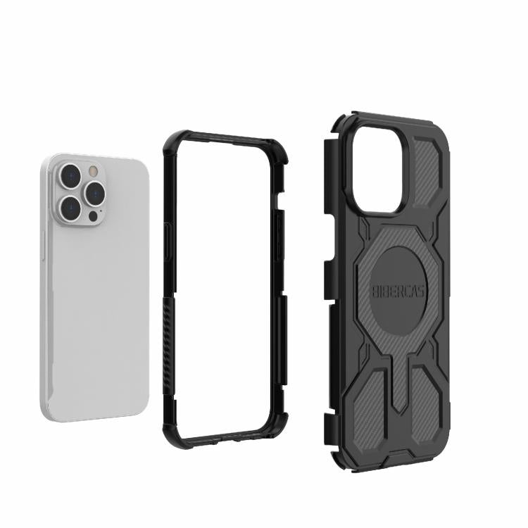 For iPhone 14 Pro Max BIBERCAS Real Color Series MagSafe Shockproof Phone Case