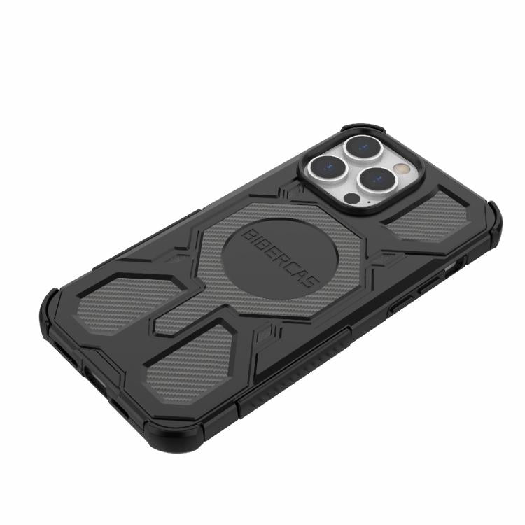 For iPhone 14 Pro Max BIBERCAS Real Color Series MagSafe Shockproof Phone Case