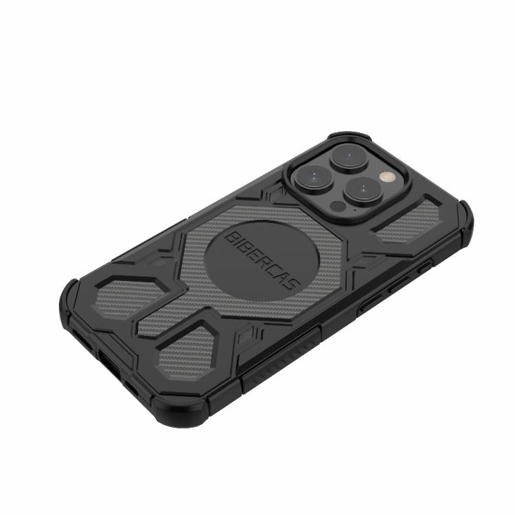 For iPhone 15 Pro BIBERCAS Real Color Series MagSafe Shockproof Phone Case