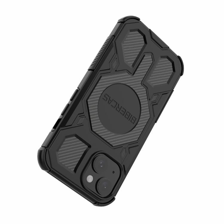 For iPhone 15 BIBERCAS Real Color Series MagSafe Shockproof Phone Case