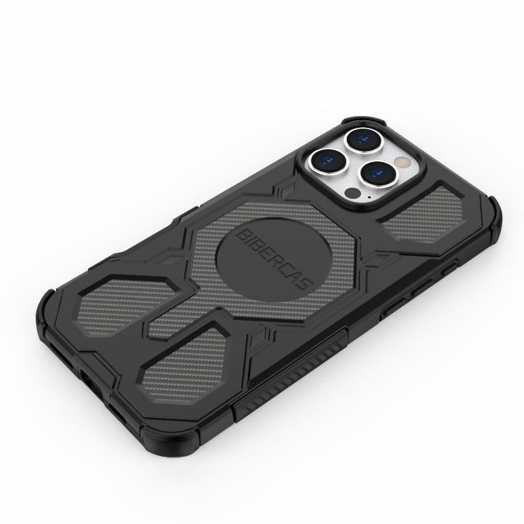 For iPhone 16 Pro Max BIBERCAS Real Color Series MagSafe Shockproof Phone Case