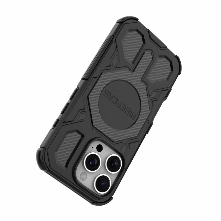 For iPhone 16 Pro BIBERCAS Real Color Series MagSafe Shockproof Phone Case