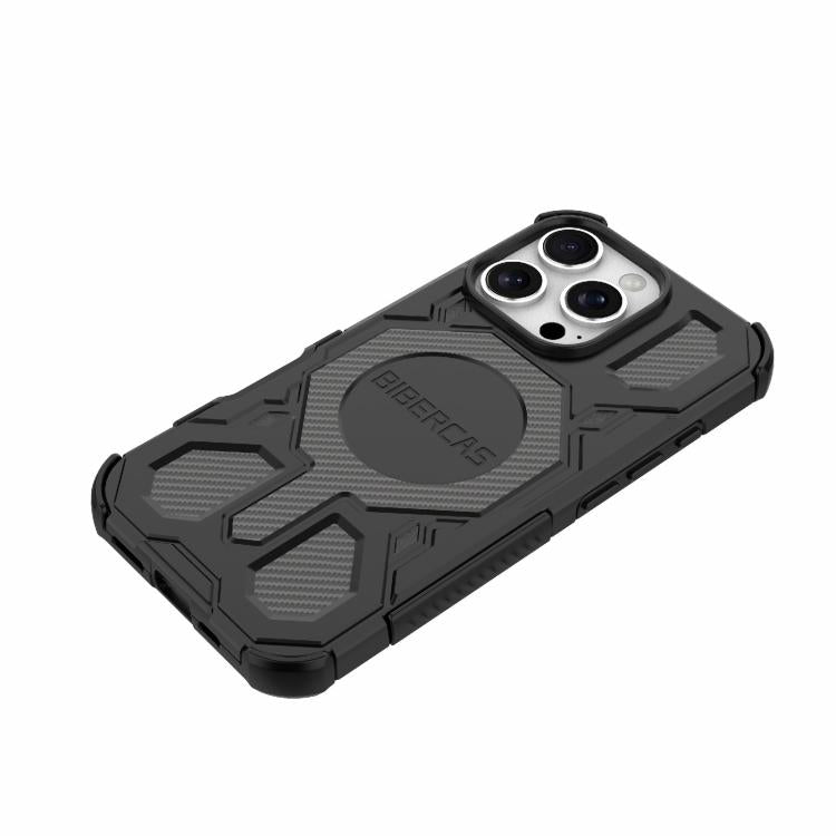 For iPhone 16 Pro BIBERCAS Real Color Series MagSafe Shockproof Phone Case
