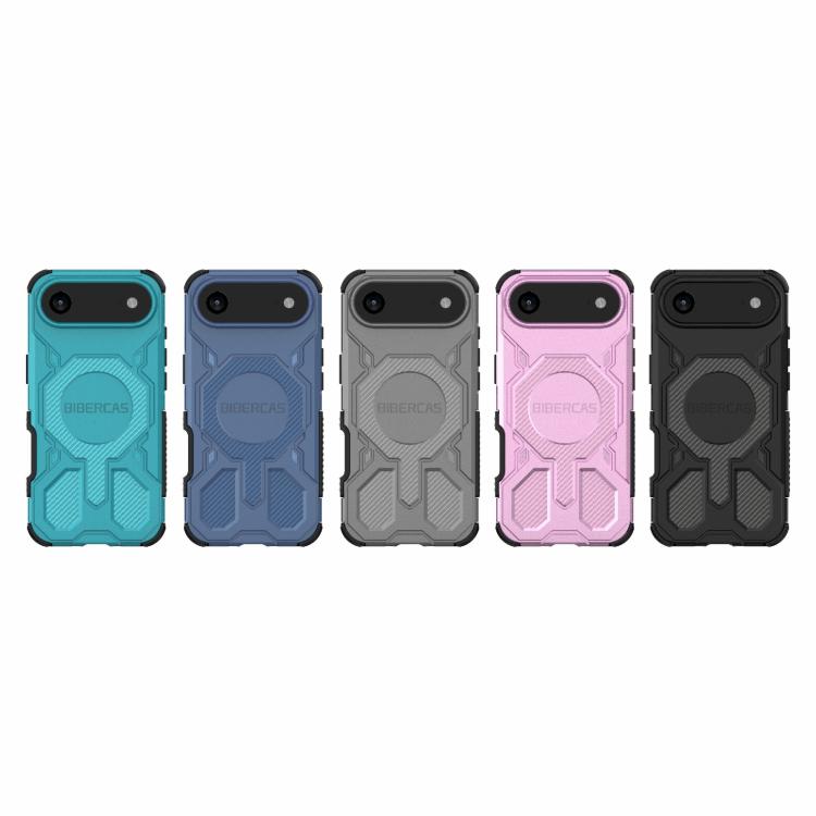 For iPhone Air BIBERCAS Real Color Series MagSafe Shockproof Phone Case