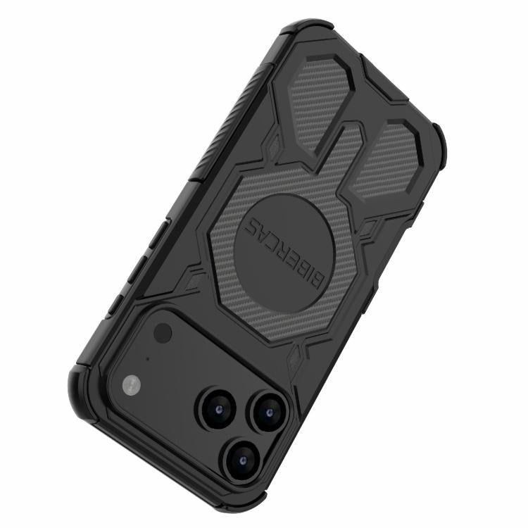 For iPhone 17 Pro Max BIBERCAS Real Color Series MagSafe Shockproof Phone Case