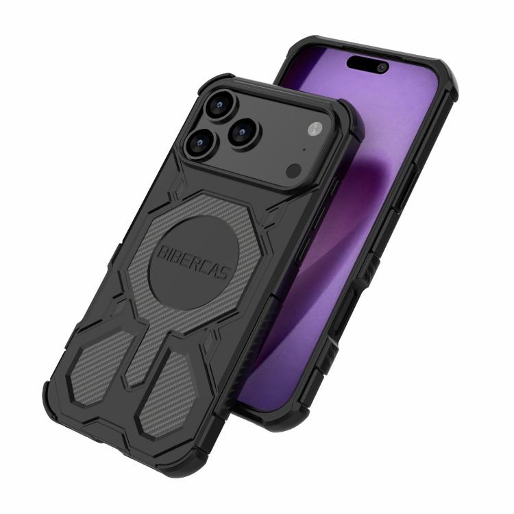 For iPhone 17 Pro Max BIBERCAS Real Color Series MagSafe Shockproof Phone Case