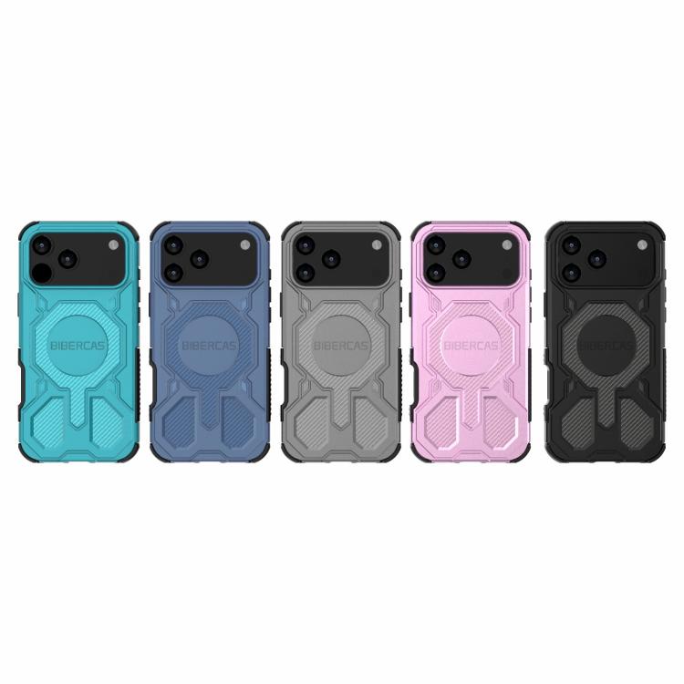 For iPhone 17 Pro Max BIBERCAS Real Color Series MagSafe Shockproof Phone Case