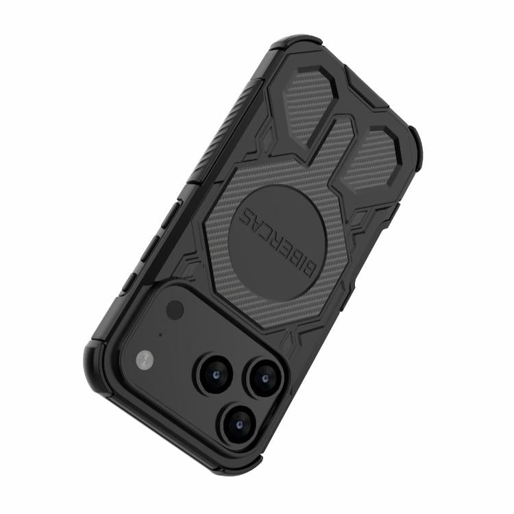 For iPhone 17 Pro BIBERCAS Real Color Series MagSafe Shockproof Phone Case