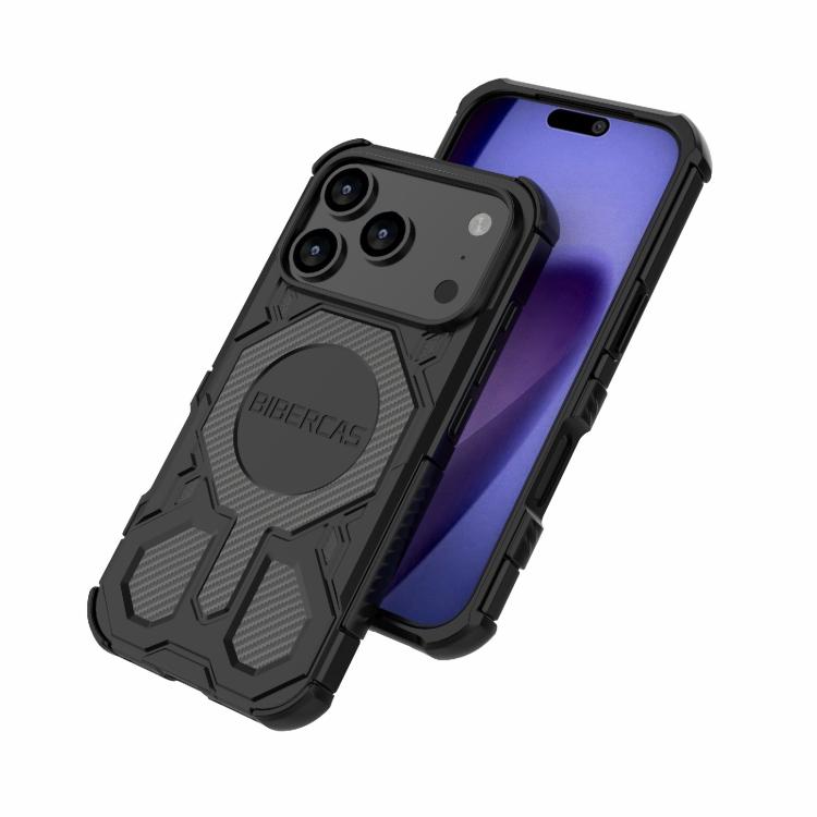 For iPhone 17 Pro BIBERCAS Real Color Series MagSafe Shockproof Phone Case