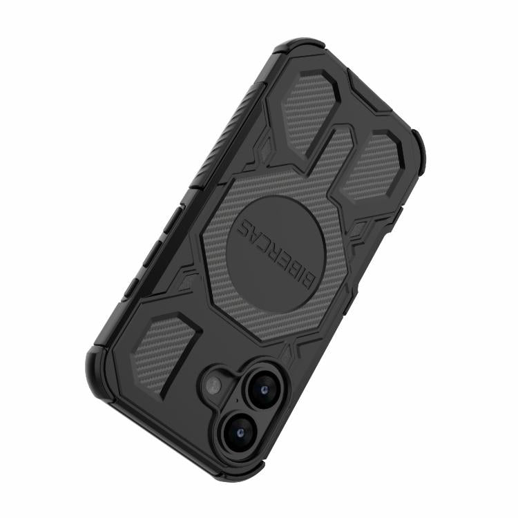 For iPhone 17 BIBERCAS Real Color Series MagSafe Shockproof Phone Case