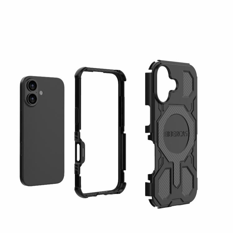 For iPhone 17 BIBERCAS Real Color Series MagSafe Shockproof Phone Case