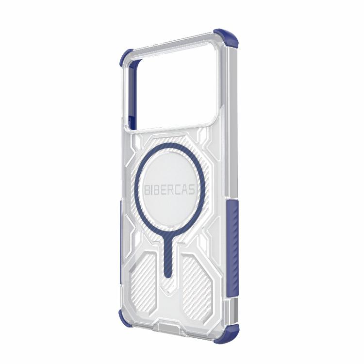 For Redmi K70 BIBERCAS Transparent Color Series MagSafe Air Bag Shockproof Phone Case