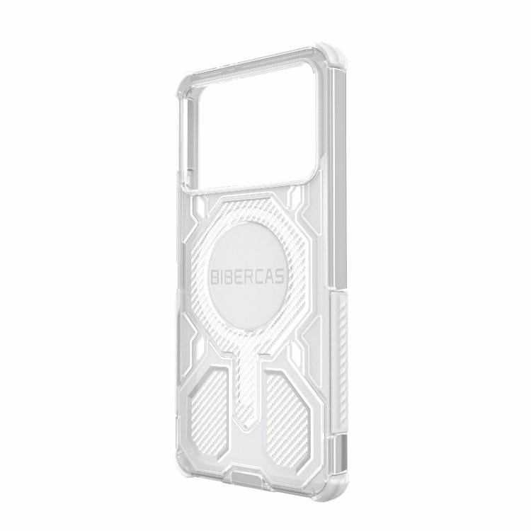 For Redmi K70 BIBERCAS Transparent Color Series MagSafe Air Bag Shockproof Phone Case