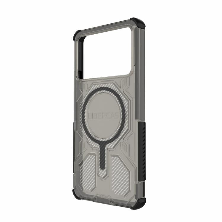 For Redmi K70 BIBERCAS Transparent Color Series MagSafe Air Bag Shockproof Phone Case