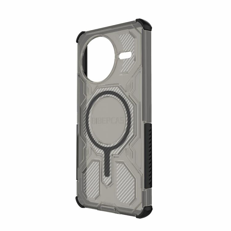 For Redmi K80 BIBERCAS Transparent Color Series MagSafe Air Bag Shockproof Phone Case