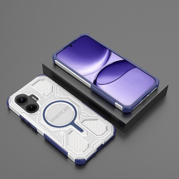 For Redmi Turbo 4 Pro 5G BIBERCAS Transparent Color Series MagSafe Air Bag Shockproof Phone Case