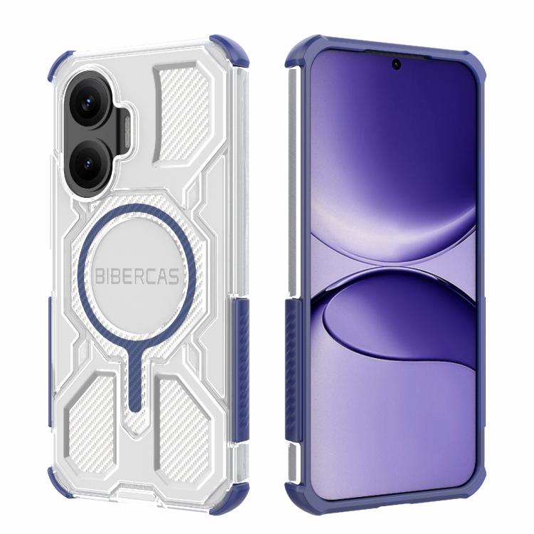 For Redmi Turbo 4 Pro 5G BIBERCAS Transparent Color Series MagSafe Air Bag Shockproof Phone Case