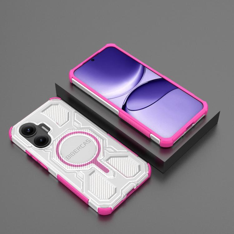 For Redmi Turbo 4 Pro 5G BIBERCAS Transparent Color Series MagSafe Air Bag Shockproof Phone Case
