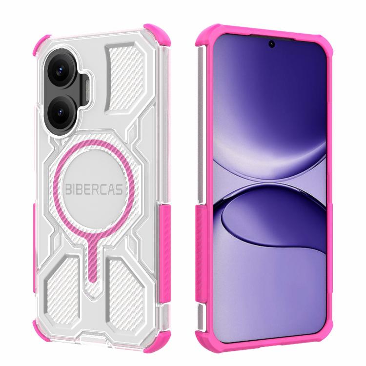 For Redmi Turbo 4 Pro 5G BIBERCAS Transparent Color Series MagSafe Air Bag Shockproof Phone Case