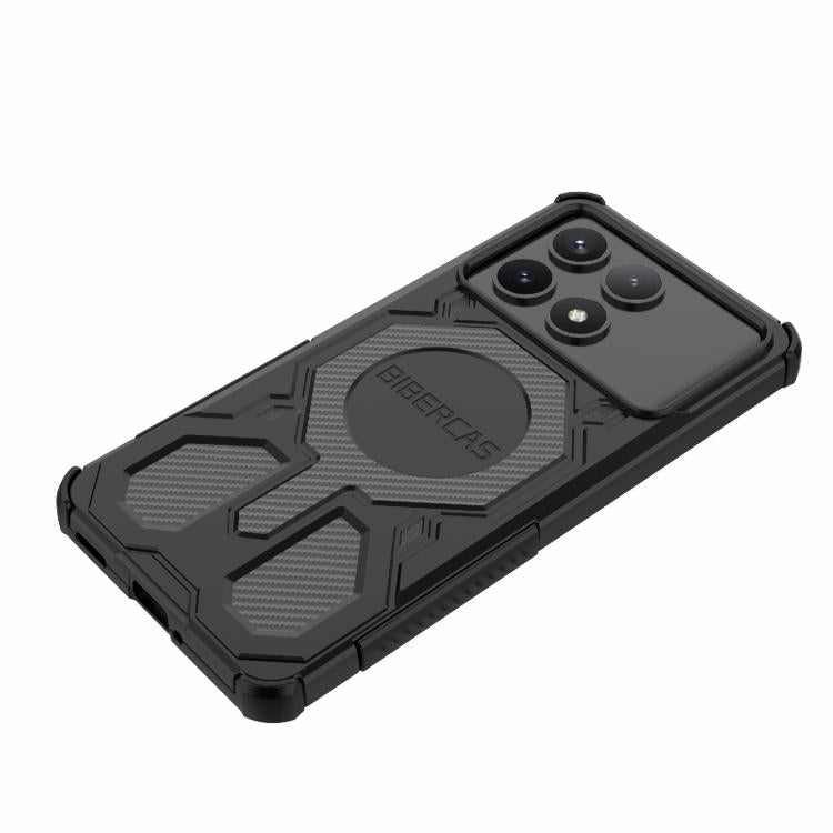 For Redmi K70 BIBERCAS Real Color Series MagSafe Shockproof Phone Case