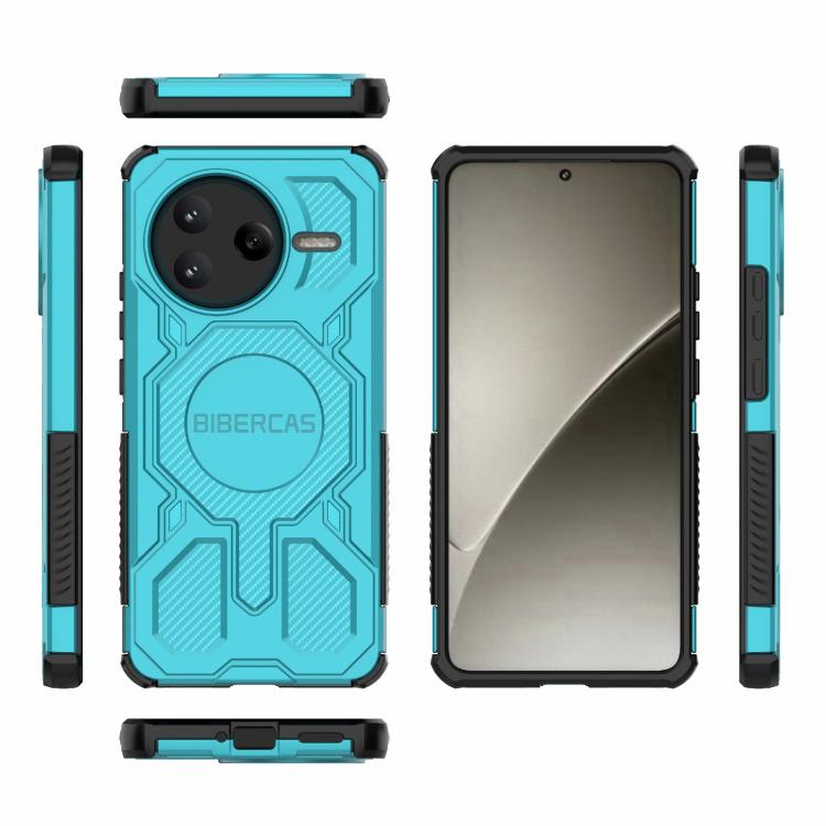 For Redmi K80 BIBERCAS Real Color Series MagSafe Shockproof Phone Case