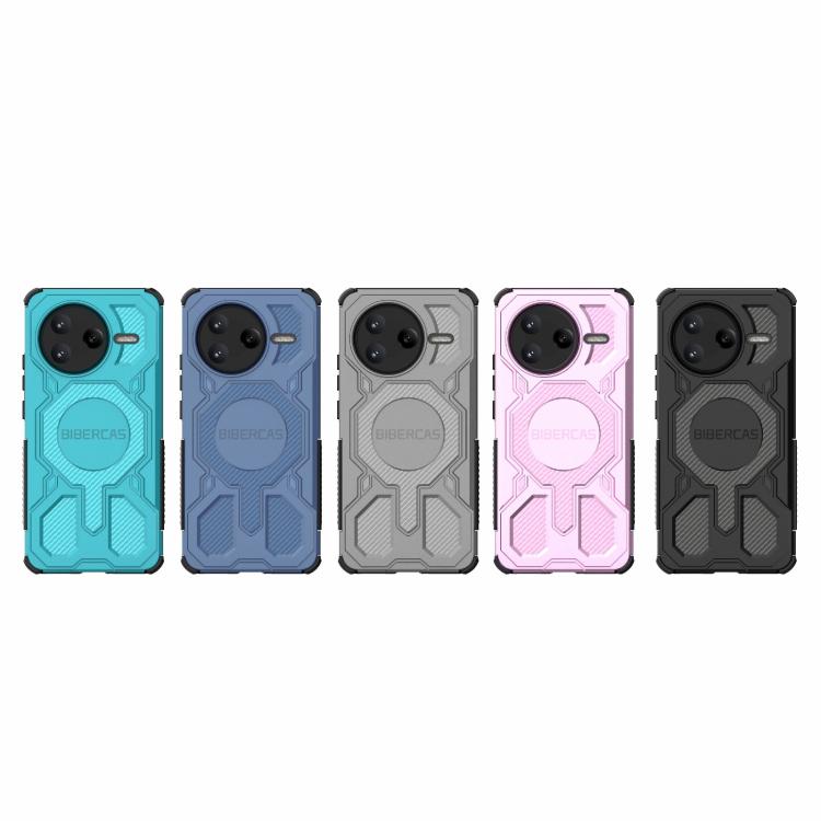 For Redmi K80 BIBERCAS Real Color Series MagSafe Shockproof Phone Case