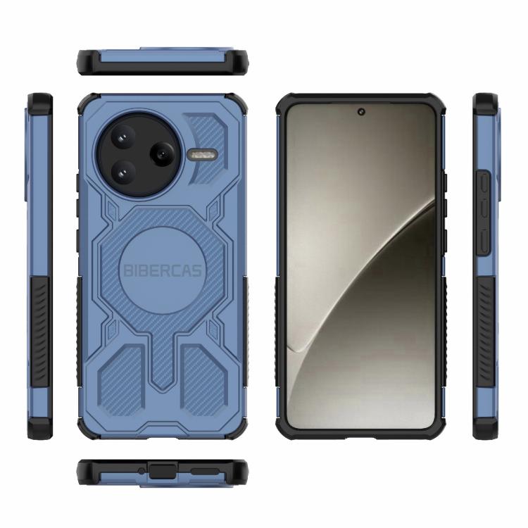 For Redmi K80 BIBERCAS Real Color Series MagSafe Shockproof Phone Case