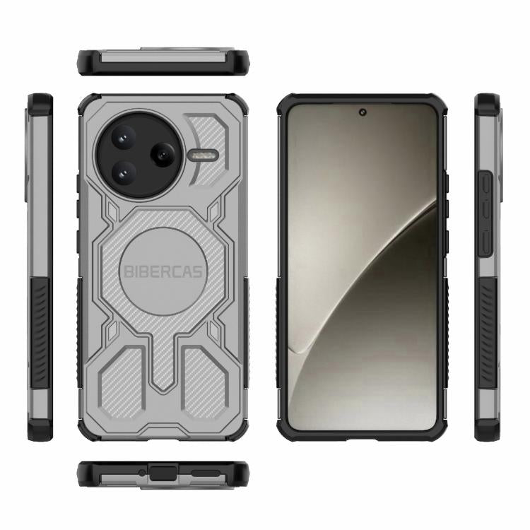 For Redmi K80 BIBERCAS Real Color Series MagSafe Shockproof Phone Case