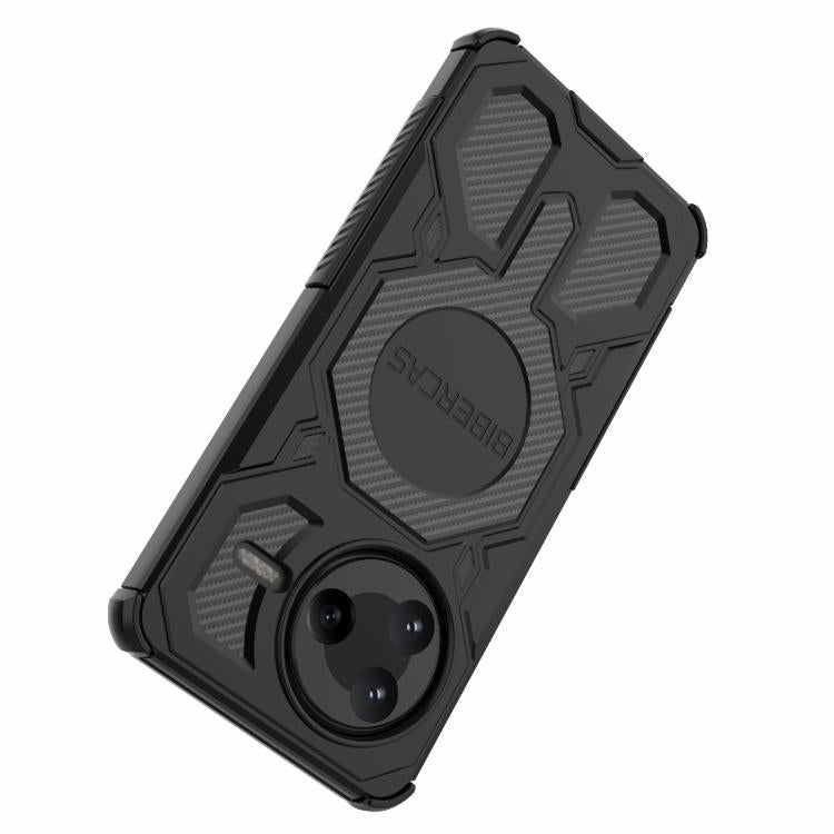 For Redmi K80 BIBERCAS Real Color Series MagSafe Shockproof Phone Case