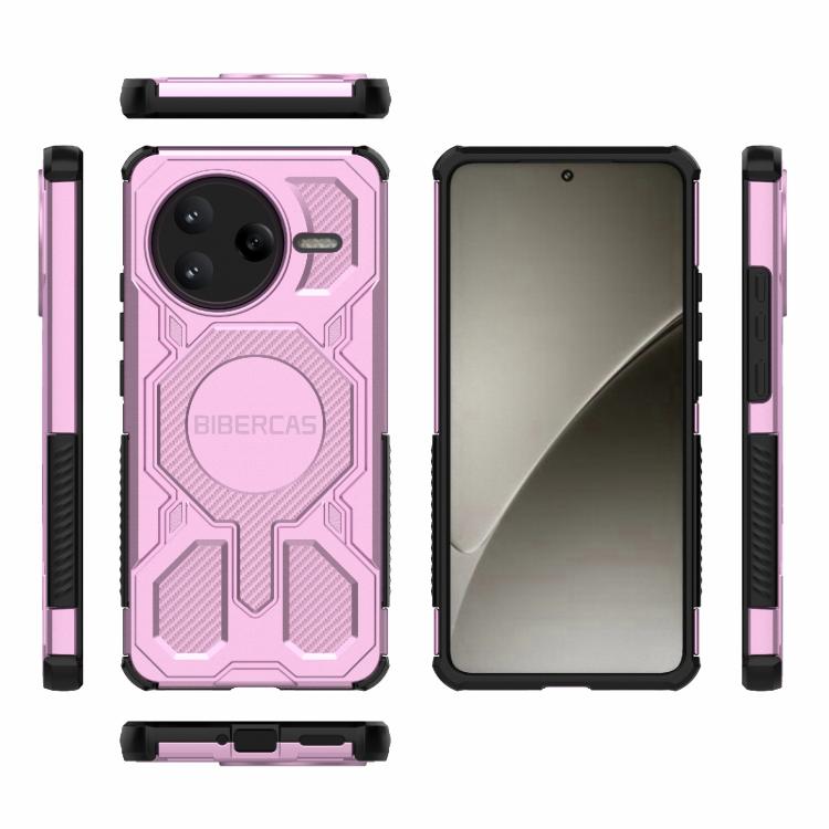 For Redmi K80 BIBERCAS Real Color Series MagSafe Shockproof Phone Case