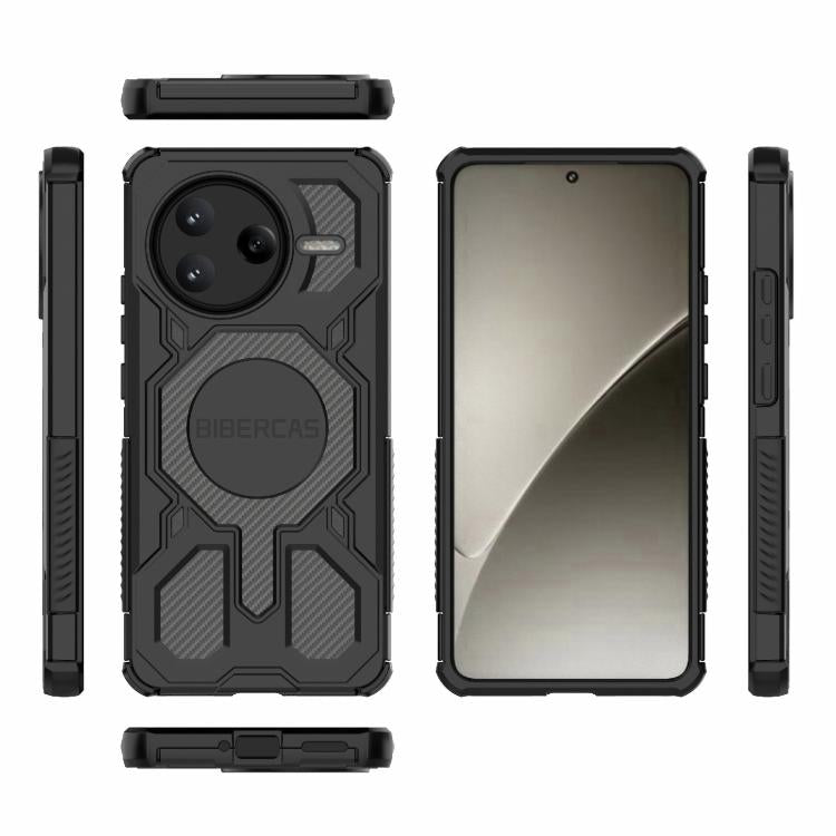 For Redmi K80 BIBERCAS Real Color Series MagSafe Shockproof Phone Case