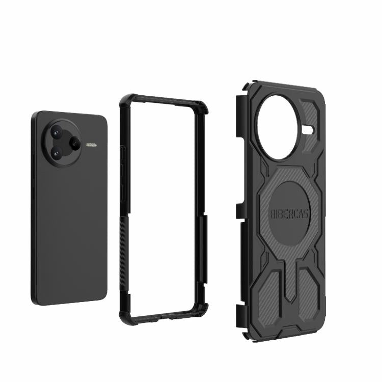 For Redmi K80 BIBERCAS Real Color Series MagSafe Shockproof Phone Case