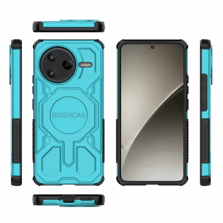 For Redmi K80 Pro BIBERCAS Real Color Series MagSafe Shockproof Phone Case