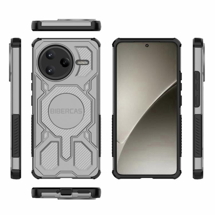 For Redmi K80 Pro BIBERCAS Real Color Series MagSafe Shockproof Phone Case