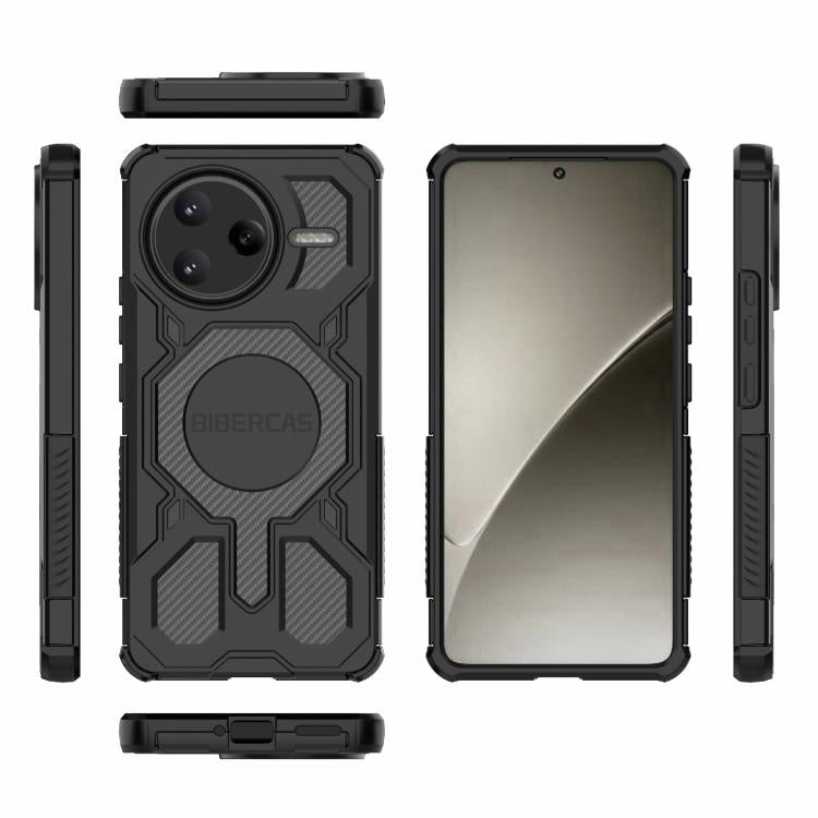 For Redmi K80 Pro BIBERCAS Real Color Series MagSafe Shockproof Phone Case