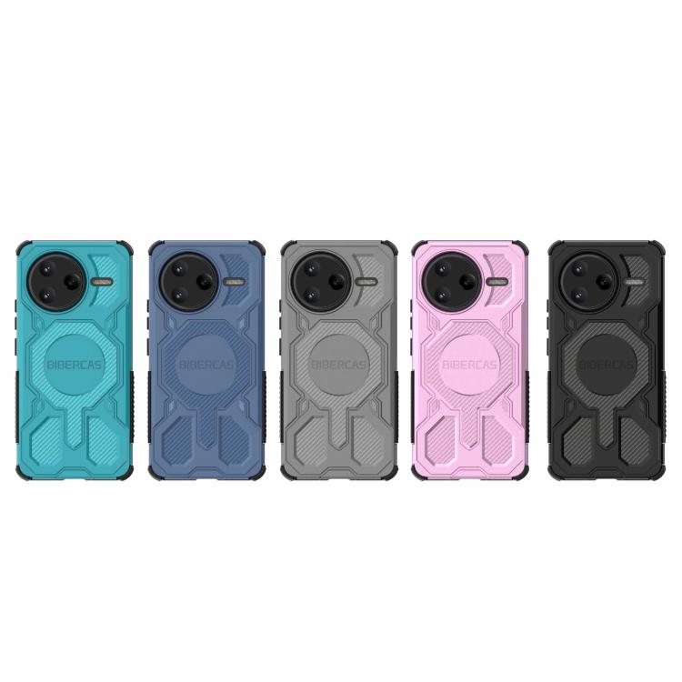 For Redmi K80 Pro BIBERCAS Real Color Series MagSafe Shockproof Phone Case