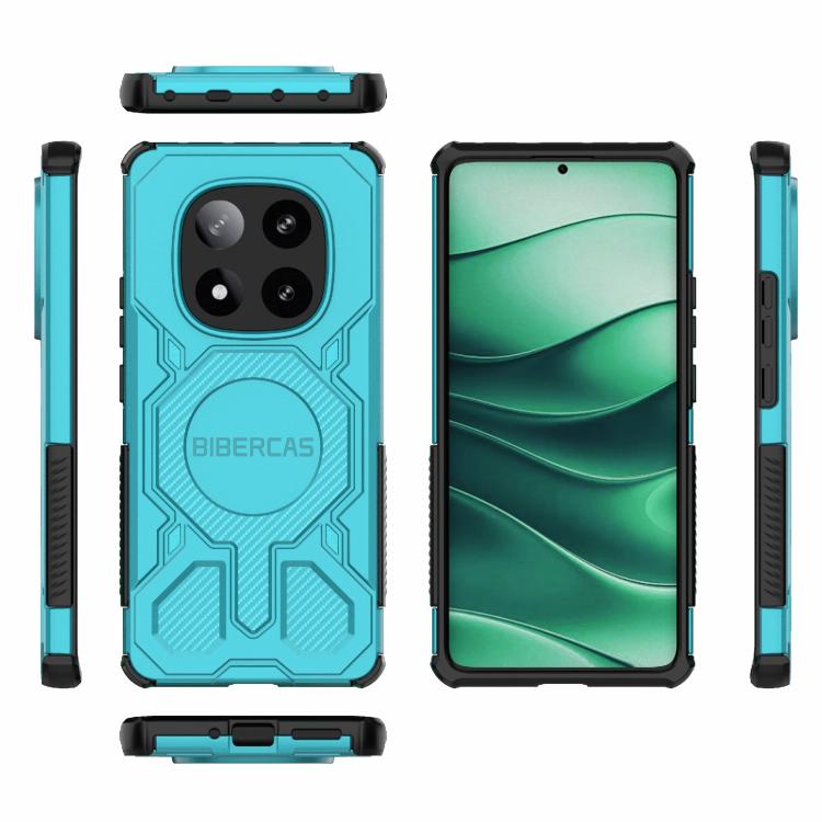 For Redmi Note 14 Pro 5G BIBERCAS Real Color Series MagSafe Shockproof Phone Case