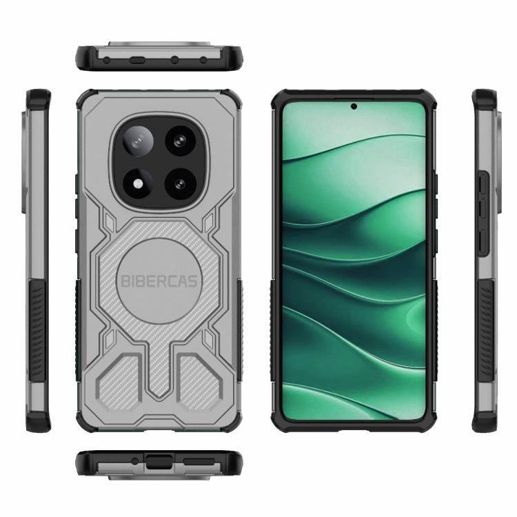 For Redmi Note 14 Pro 5G BIBERCAS Real Color Series MagSafe Shockproof Phone Case
